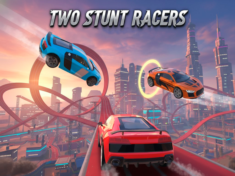 Two Stunt Racers — грай безкоштовно онлайн на SGameS