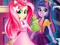 Гра Перший день дівчат Equestria у школі  онлайн