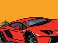 Гра Кольорова книга Lamborghini  онлайн