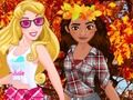 Гра Фланель Princess Fall  онлайн
