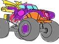 Гра Книжка-розмальовка Monster Truck  онлайн