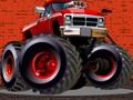 Гра Crazy Monster Trucks головоломка  онлайн