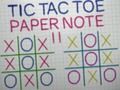 Гра Tic Tac Toe Папір Примітка II  онлайн
