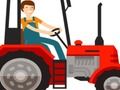 Гра Мультфільм тракторів ферми  онлайн