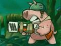 Гра Супер пригода Piggy Soldier  онлайн