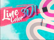 Гра Колір лінії 3D  онлайн