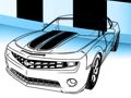 Гра Забарвлення спортивних автомобілів  онлайн