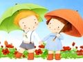 Гра Мультфільм дитячий день головоломки  онлайн
