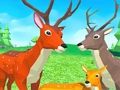Гра Симулятор оленів: Сімейство тварин 3D  онлайн