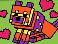 Гра Легкі дитячі розмальовки Mineblox  онлайн