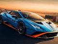 Гра Lamborghini Huracan STO Головоломка  онлайн
