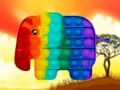 Гра Дикі тварини Pop It Jigsaw  онлайн