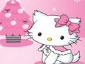 Гра Різдвяна головоломка Hello Kitty  онлайн