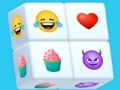 Гра Emoji Маджонг  онлайн