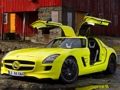 Гра Головоломка Mercedes-Benz SLS E-Cell  онлайн