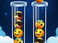 Гра Головоломка для сортування кольорів Emoji  онлайн