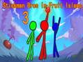 Гра Stickman Bros на Фруктовому острові 3  онлайн