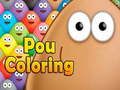 Гра Розмальовка Pou  онлайн