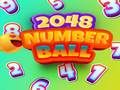 Гра 2048 Номерний м'яч  онлайн