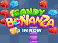 Гра Цукерки Bonanza 5 в ряд  онлайн