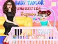Гра Дитячий садок няні Baby Taylor  онлайн