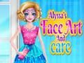 Гра Alyssa`s Face Art і догляд  онлайн