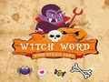 Гра Гра-головоломка Witch Word Halloween  онлайн