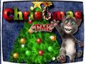 Гра Talking Tom Різдво  онлайн