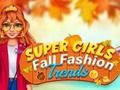 Гра Модні тенденції осені Super Girls  онлайн