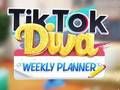 Гра Тижневий планувальник TikTok Diva  онлайн