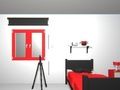 Гра Біла кімната 3D  онлайн