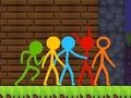 Гра Stickman Parkour 2: Lucky Block онлайн