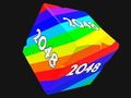 Гра Кубики 2048 3D з цифрами  онлайн