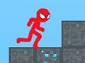 Гра Stickman Blockworld Parkour 2 онлайн