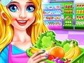 Гра Дівчина-прибиральниця супермаркету  онлайн