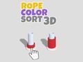 Гра Сортування кольору мотузки 3D  онлайн