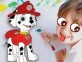 Гра Книжка-розмальовка: Щенячий патруль  онлайн