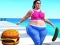 Гра Жирна гонка 3D  онлайн