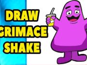 Гра Grimace Shake: Намалюйте та стирайте онлайн
