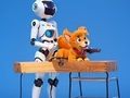 Гра Книжка-розмальовка: робот і пес  онлайн