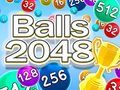 Гра М'ячі 2048  онлайн