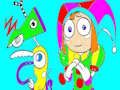 Гра Цифровий цирк Paint Pomni онлайн Гра Цифровий цирк Paint Pomni онлайн