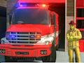 Гра Симулятор водіння пожежної машини  онлайн