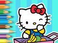 Гра Розмальовка: Hello Kitty Market  онлайн