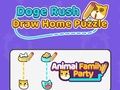 Гра Doge Rush: головоломка «Намалюй дім».  онлайн
