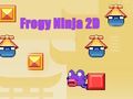 Гра Frogy ninja 2d онлайн