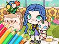 Гра Книжка-розмальовка: Avatar World Babycare онлайн Гра Книжка-розмальовка: Avatar World Babycare онлайн