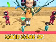 Гра Гра в кальмара 3D  онлайн