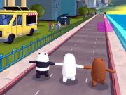 Гра We Bare Bears Ведмежий паркур  онлайн