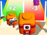 Гра Номер злиття Куб: 3D Run Game онлайн